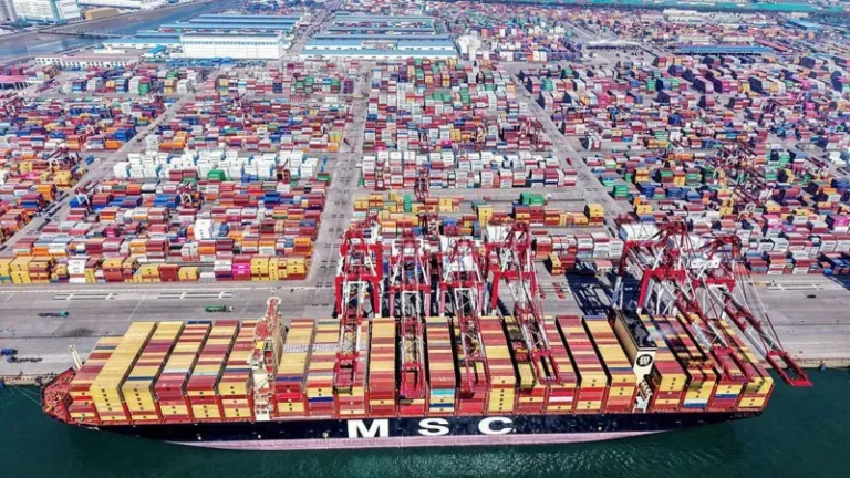 This is just a small example of what China has done to the USA, for years," he added, before repeating accusations that synthetic opioid fentanyl "continues to pour into our country from China, through Mexico and Canada, killing hundreds of thousands of our people".